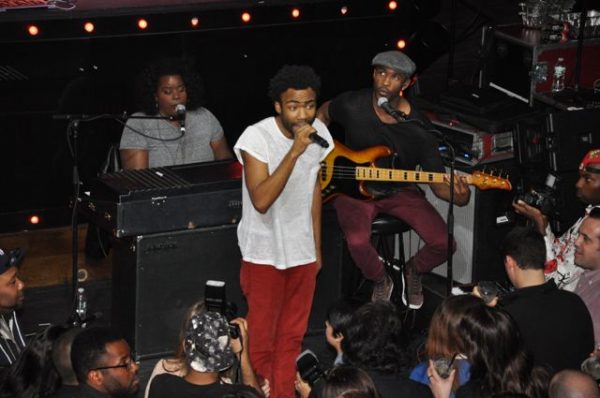 Childish Gambino performs.